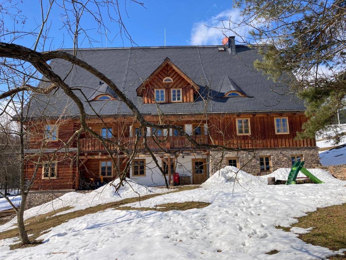 Hotel Samota U Hadince Bartosovice v Orlickych Horach Exterior foto