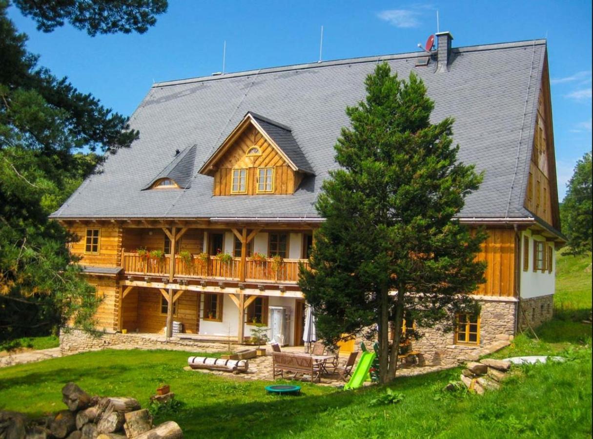 Hotel Samota U Hadince Bartosovice v Orlickych Horach Exterior foto